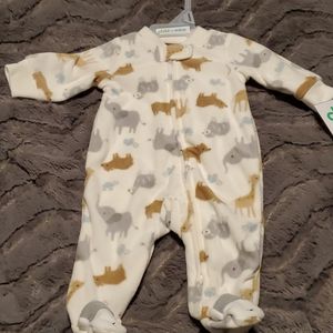 Newborn footie pajamas